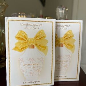 LoveShackFancy Secret Crush Eau de Parfum with Golden Yellow Bow
